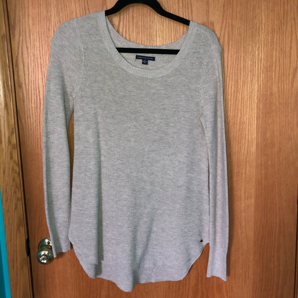 Tan sweater!